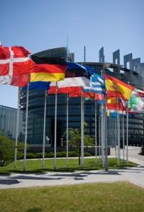 Parlement Européen Allée du Printemps à Strasbourg
