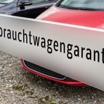 Garantie du concessionnaire allemand sur les voitures d'occasion