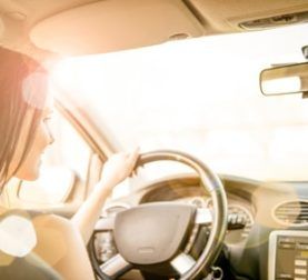 Femme au volant