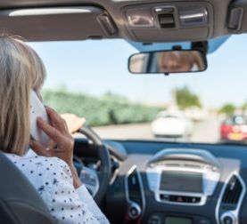 Portable au volant et infraction